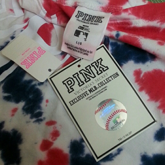 MLB PINK ANGELS BASEBALL TEAM TANK NEW WITH TAGS - Picture 5 of 7